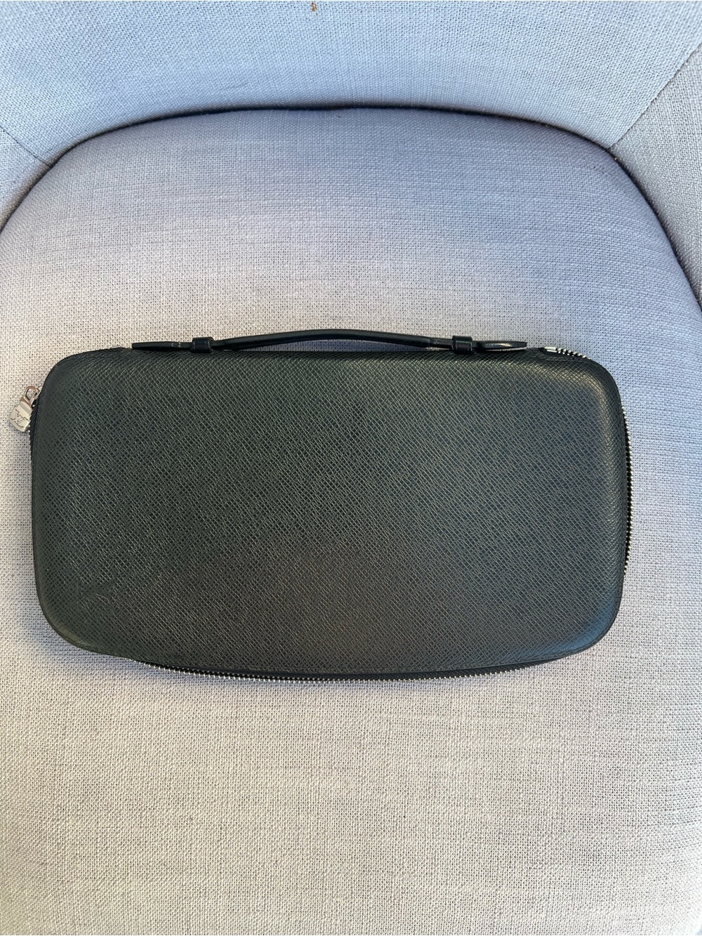 Louis Vuitton Taiga leather Atoll travel organizer in black